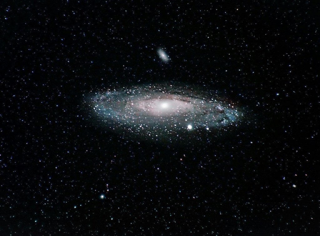 Photo of the Andromeda galaxy